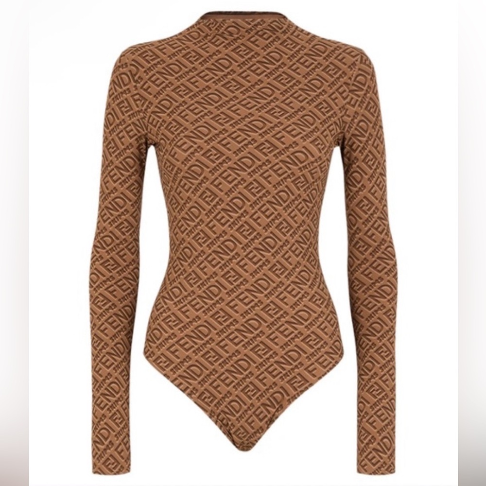 Fendi x Skims Mockneck Bodysuit